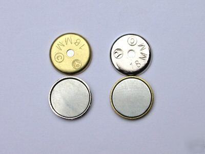 18MM magnetic purse snap nickel hidden 100SETS MSH18-nl