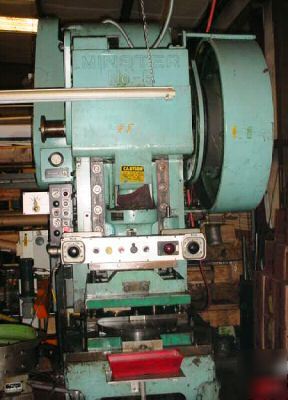60 ton,obi minster no.6, press,punch press,air clutch