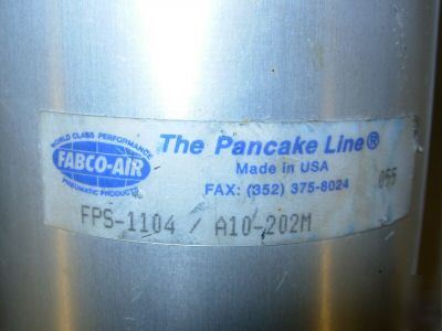 Fabco-air mini- pancake line cylinders 3/4