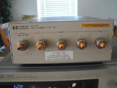 Hp - agilent 54120B & 54121A digitizing oscilloscope 