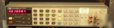 Hp hewlett packard 3456A dmm w/man'l, certified