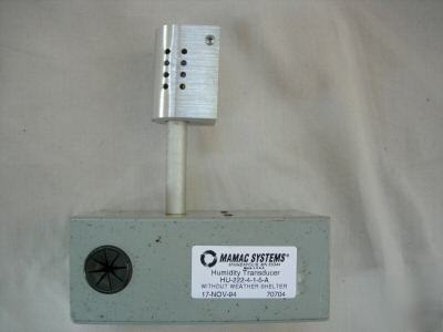 Mamac systems humidity transducer, hu-222-4-1-5-a