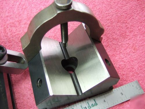V blocks matched pair machinist toolmaker precise hard 