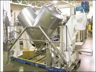 20 cu ft p-k twin shell blender, s/s,-26539