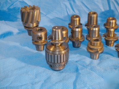 Bridgeport quick change tooling milling drill end mill