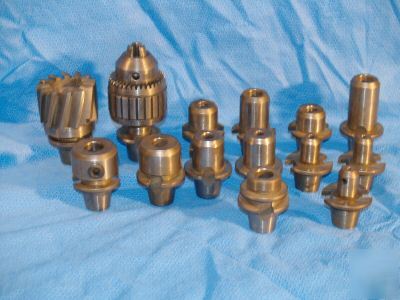 Bridgeport quick change tooling milling drill end mill