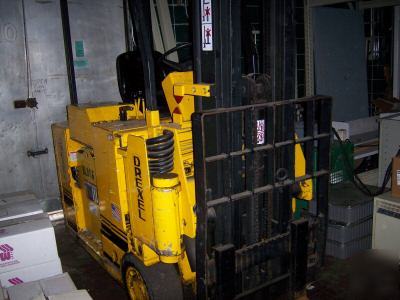 Drexel BL986 commander narrow aisle forklift swing mast