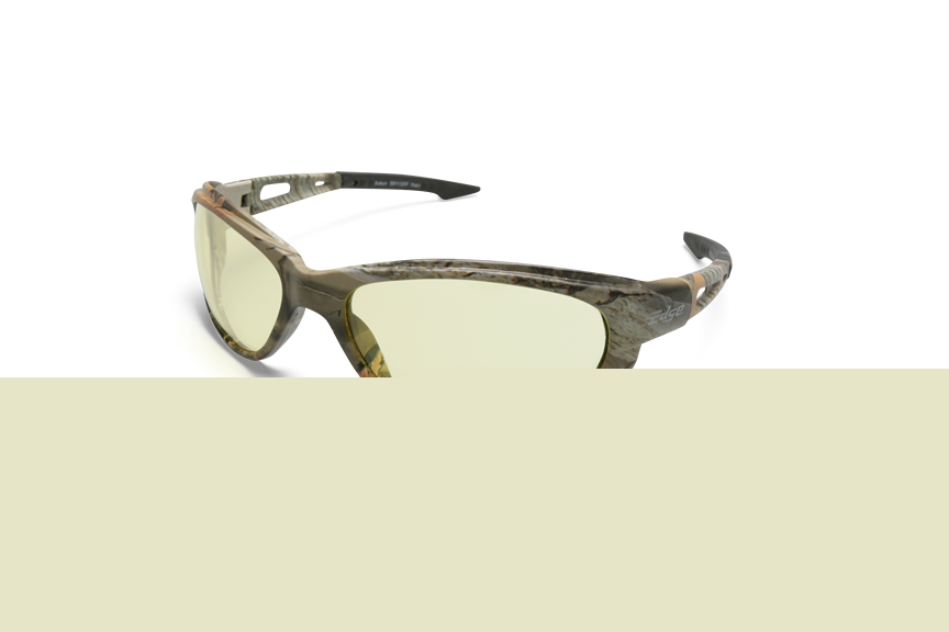 Edge dakura safety glass-camo/ clear lens SW111-cf