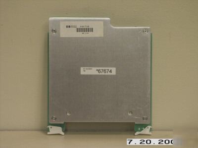 Hp 44470A 10-channel multiplexer, data acq. board.
