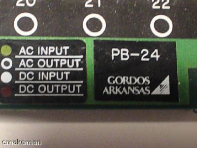 K&t 700 ac/dc output board p/n pb-24