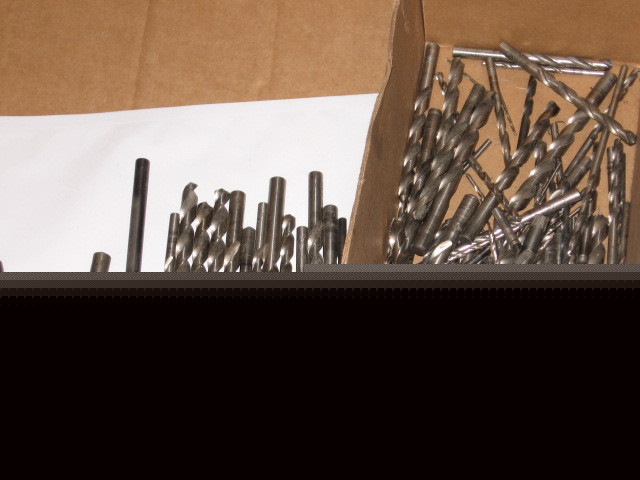 Mixed lot OF120 hss hs carbide titanium drill bits