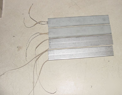 New 4PC heater bar by rama corp & lti 400WATT 240V 