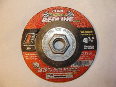 Pearl redline abrasive grinding wheel DCRED45H