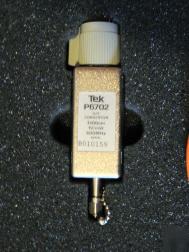 Tektronix P6702 o/e probe complete 900-1650NM guarantee