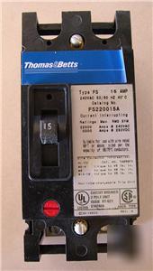 Thomas&betts f frame 2 pole fs 15A 240V circuit breaker