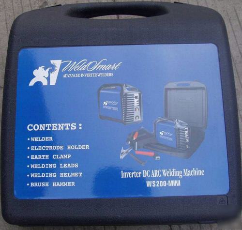 Weldsmart 200AMP igbt inverter welder arc / stick & tig