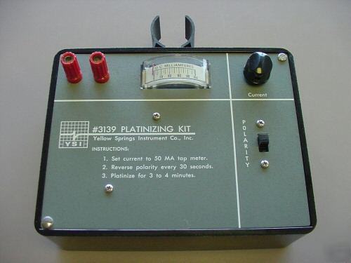 Yellow springs platinizing kit #3139