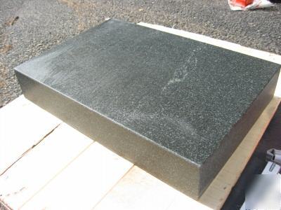 New 9 x 12 black granite grade b surface plate no ledge 