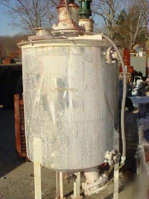 Stainless steel 100 gallon mix tank and .25 hp mixer 