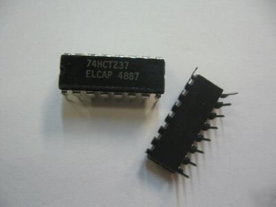 49PCS p/n 74HC237P ; ic decoder/demux hs 3-8 16-tssop