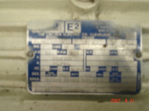 Lincoln electric motor d hr 5227 ca / 3 phase 3 hp