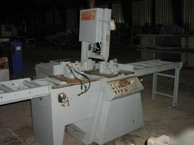 Marvel model v-10A vertical band saw bar feed