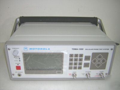 Motorola tdma-1000 cellular phone test system TDMA1000