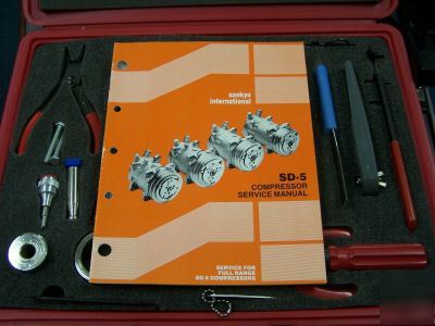 Acdelco tool kit sankyo (abacus) sd-5 SD5 compressor