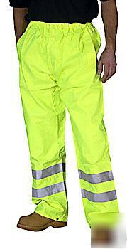 Hurricane hi viz motorway trousers size x-large 36