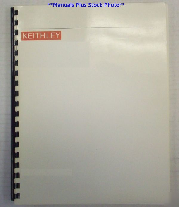 Keithley 602 op/service manual - $5 shipping 