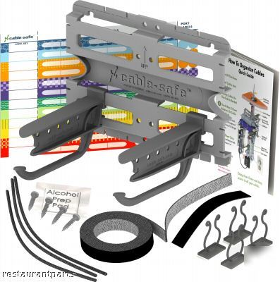 New cable manager/organizer wall mount 42391