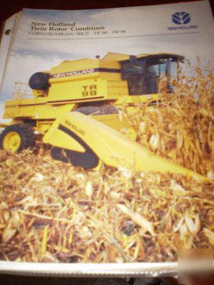 New holland tr 88/98 combine sales literature