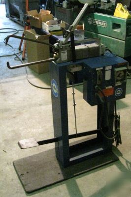 Miller lmsw-52T w/ timer 2.5KVA spot welder & pedestal 