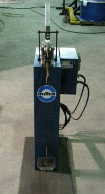 Miller lmsw-52T w/ timer 2.5KVA spot welder & pedestal 