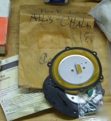 New 22PC lot of various shop crane & fork lift parts 