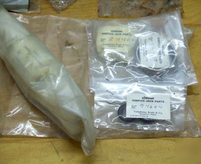 New 22PC lot of various shop crane & fork lift parts 