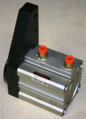Smc RSDQB50-20D load stopping cylinder working 