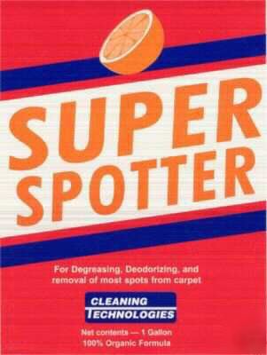 Super spotter - degreaser & deodorizer - gallon size