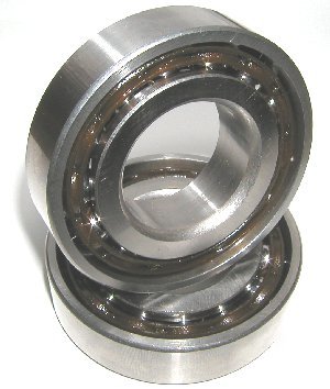 2 bearing 7204B 20 x 47 x 14 mm angular contact metric