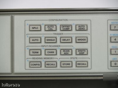 Hp 3457A 6.5 digit multimeter