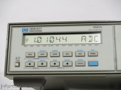 Hp 3457A 6.5 digit multimeter