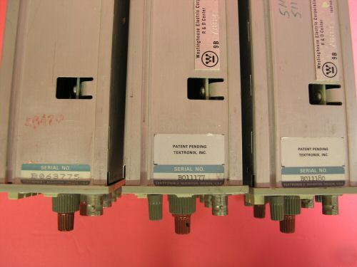 Tektronix 5A26 dual differential plug-in. 3 each.