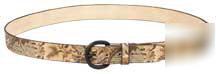 Western sportsmans suppliesatvantage cameo leather belt