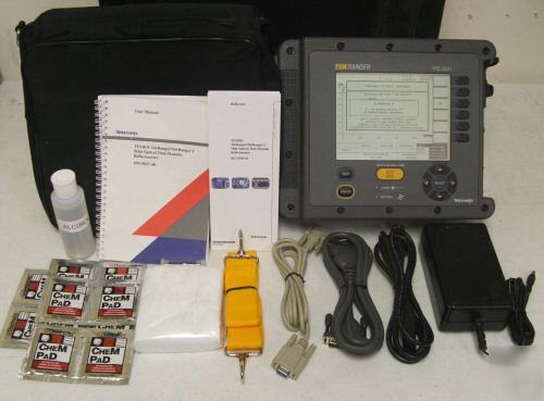 Tektronix tekranger fiber singlemode multimode otdr