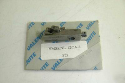 New valenite holder tool vmsknl-12CA-4 surplus 