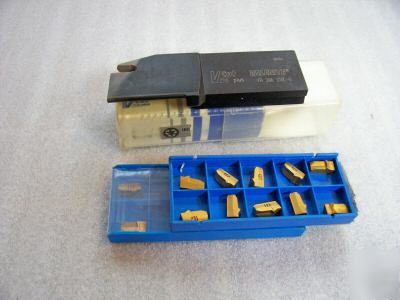 Valenite vcut plus tool and inserts lathe