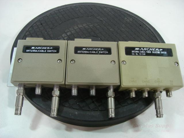Archer 15-1248 custom coaxial cable switches
