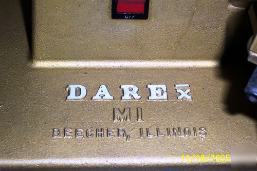 Darex precision drill sharpner grinder 1/4HP excellent 