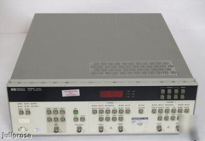 Hp 8130A 300MHZ pulse generator with option 020