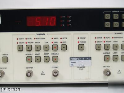 Hp 8130A 300MHZ pulse generator with option 020